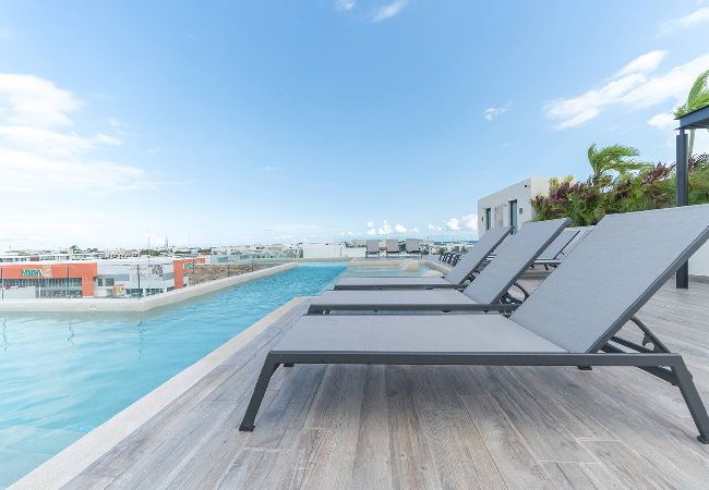 Departamento en Playa del Carmen - Verde Oasis #102
