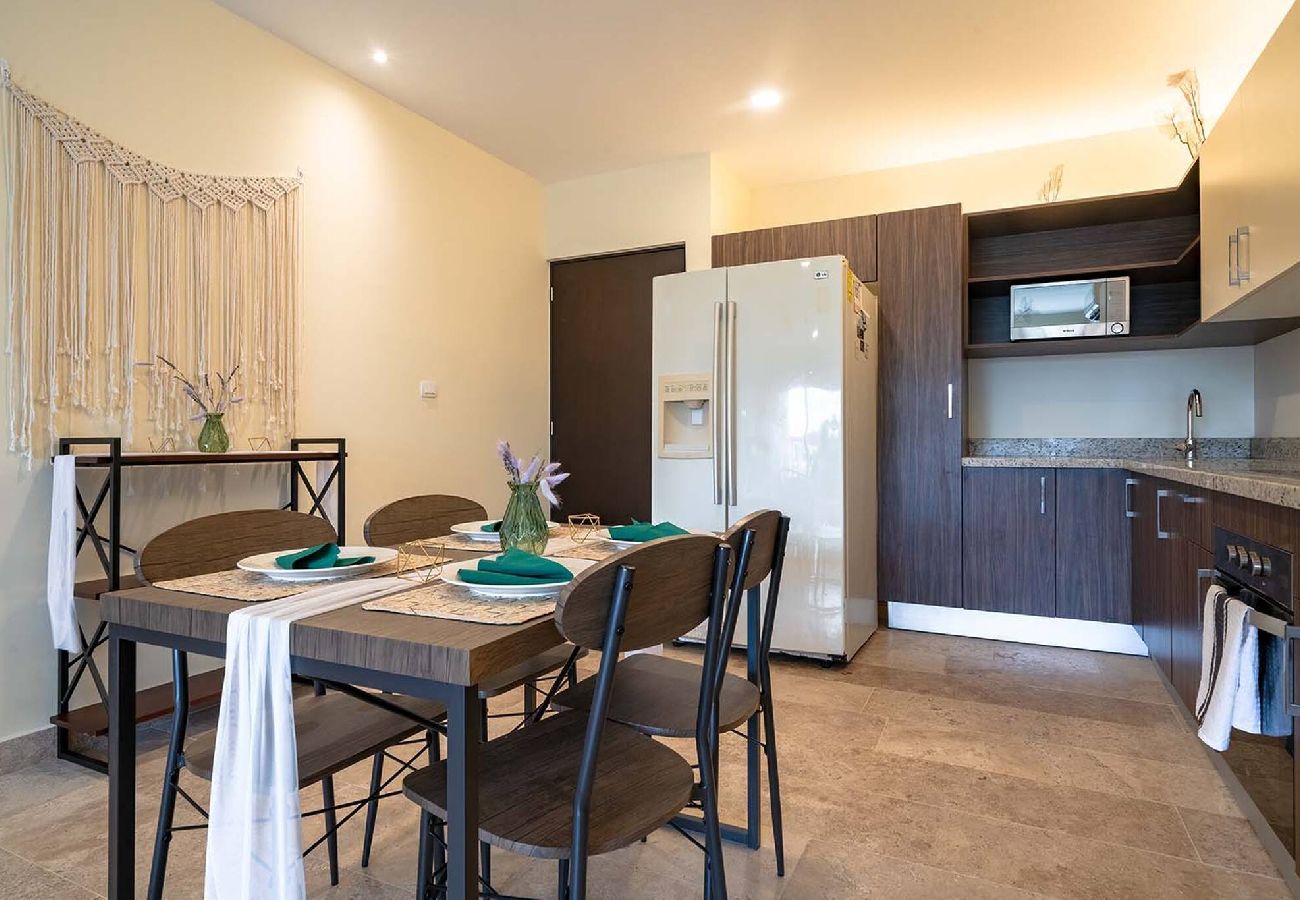 Departamento en Playa del Carmen - Verde Oasis