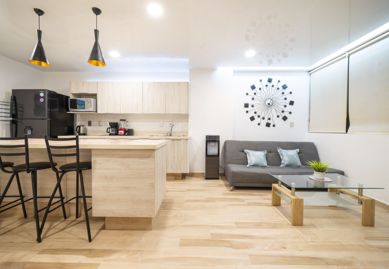 Departamento en Playa del Carmen - Malena 505 (Macondos)